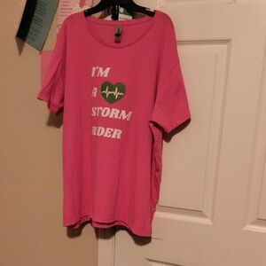 Gildan Pink Heavy Cotton T-Shirt